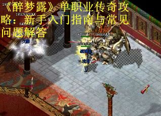 《醉梦露》单职业传奇攻略：新手入门指南与常见问题解答